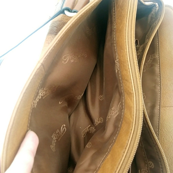 Vintage Fossil Genuine Leather Camel Shoulder Bag - Picture 10 of 14